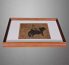 内黄书画装裱配框服务案例